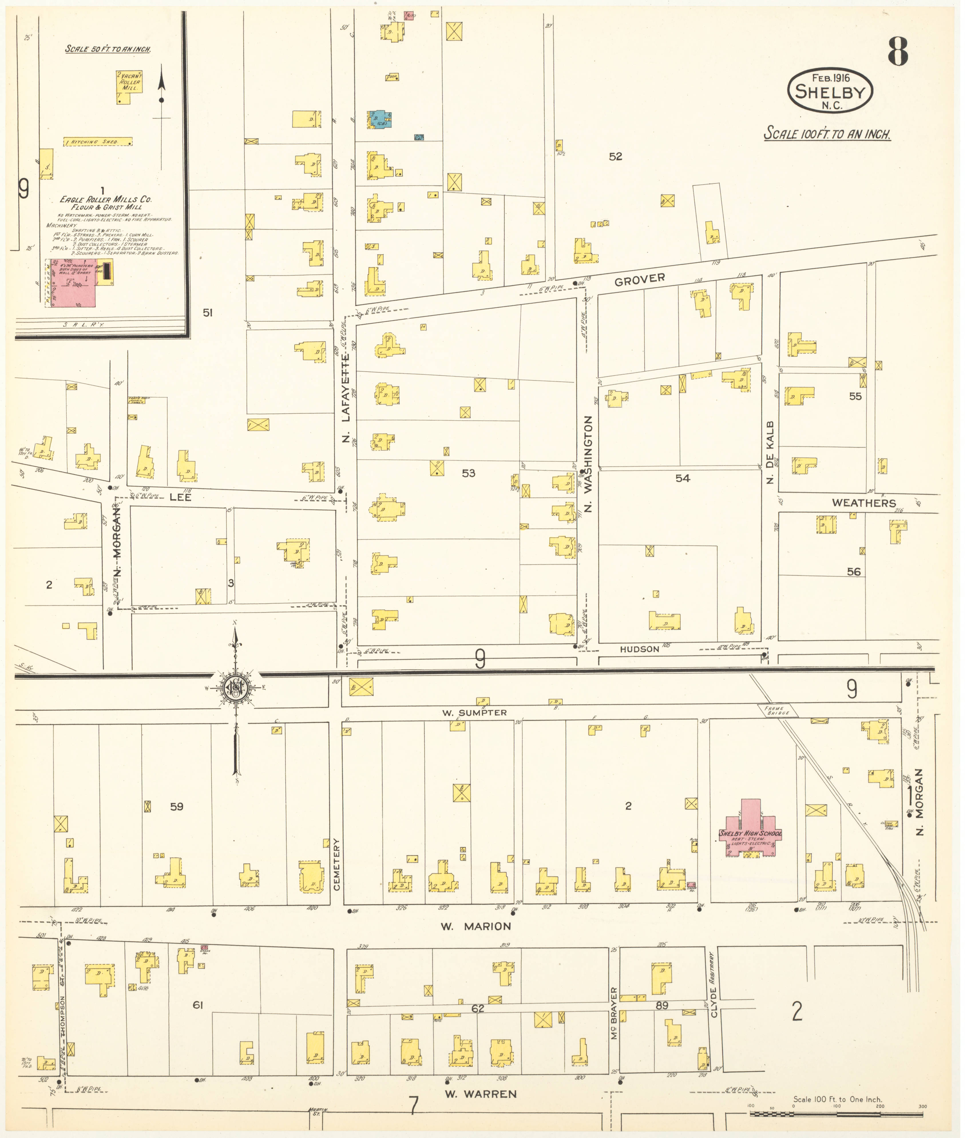 1916 Shelby Map Pt8